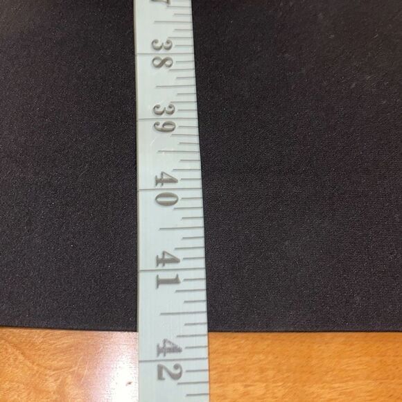 Ministry Of Supply Kinetic Sleeveless V Neck Side Slit Shift Dress Black Size 14 - Picture 9 of 11